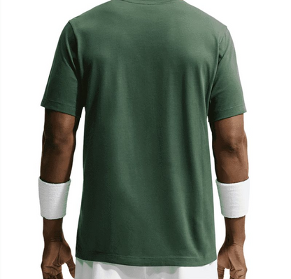 Nike Men's Dri-FIT Court Heritage Tennis Tee Fir