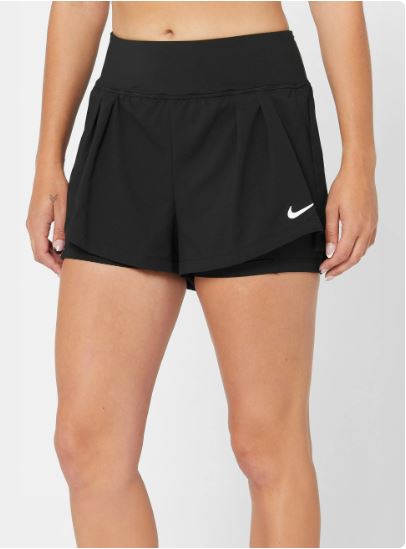 Nike Women's Court Victory Flex Short Black/ White
