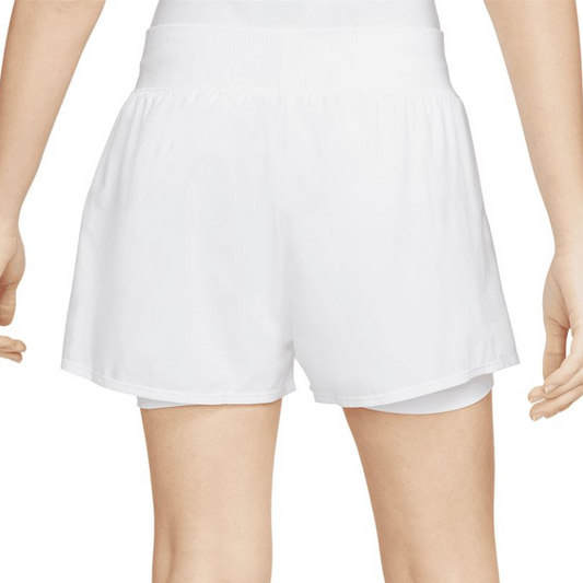 Nike Women's Court Victory Flex Short Dark White/Black