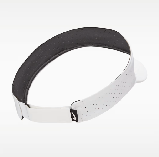 Nike Dri-Fit Advantage Ace Visor White
