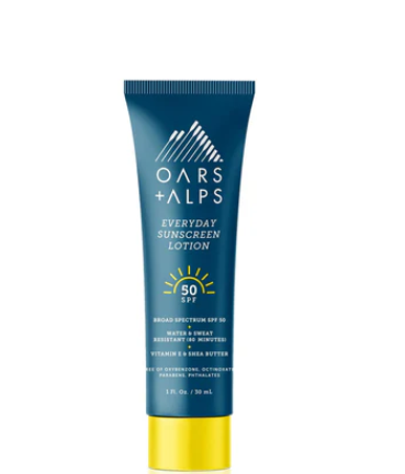 Oars + Alps Travel Size Everyday Sunscreen Lotion SPF 50