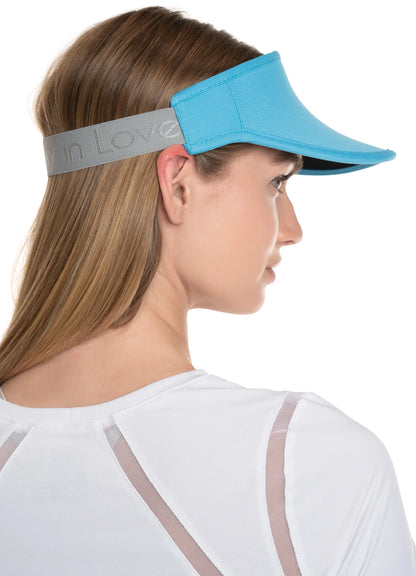 Lucky In Love Logo Stretch Visor