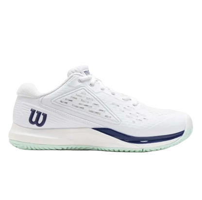 Wilson Rush Pro Ace JR Junior Tennis Shoe White/Bay/Skipper Blue