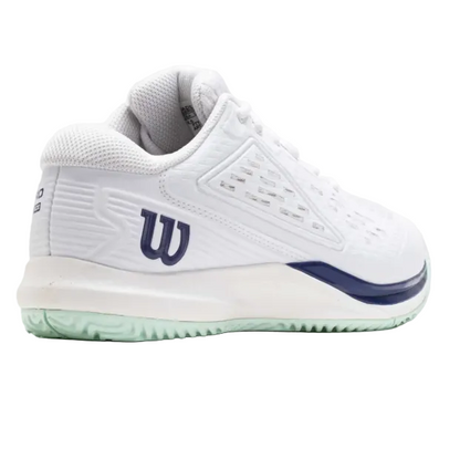 Wilson Rush Pro Ace JR Junior Tennis Shoe White/Bay/Skipper Blue