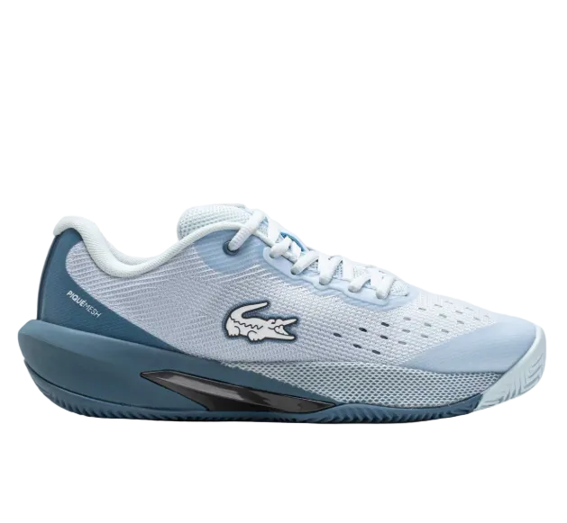 Lacoste Men's AG-LT EVO Tennis Shoe Light Blue/Blue