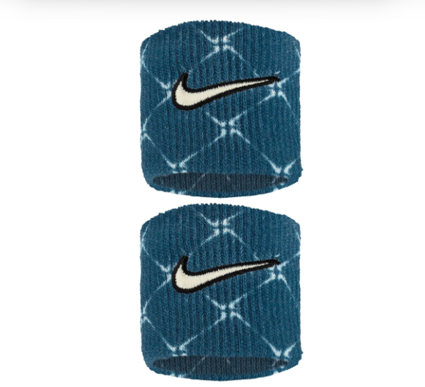 Nike Swoosh Dri-Fit Printed Wristband 2 Pack
