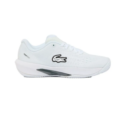 Lacoste Women's AG-LT EVO 2264 SFA White/White tennis shoe side view