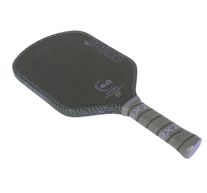 Six Zero Coral Pro Ultra Violet 16mm Hybrid Pickleball Paddle