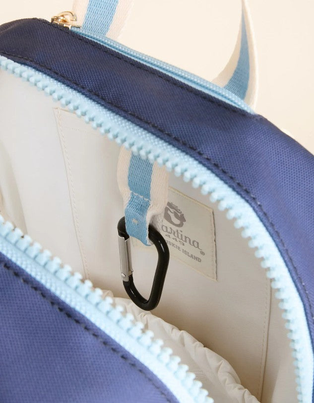 Spartina 449 Armada Navy Blue Stripe Pickleball Backpack