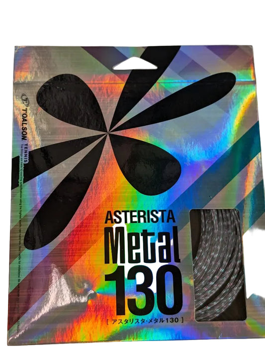 Toalson Asterista Metal Violet 1.30 16g Tennis String