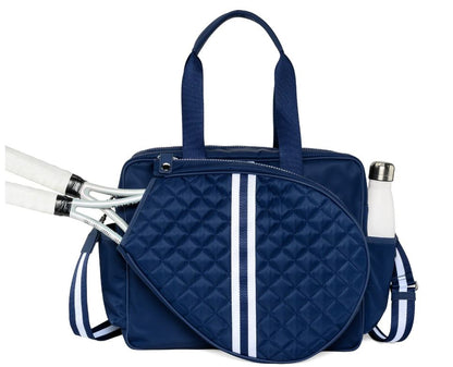 Trelle & Co Quaintrelle Tennis Tote Navy