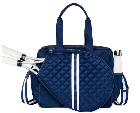 Trelle & Co Quaintrelle Tennis Tote Navy