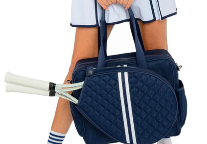 Trelle & Co Quaintrelle Tennis Tote Navy