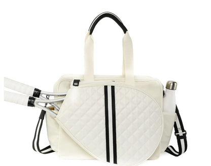 Trelle & Co Quaintrelle Tennis Tote Snow White