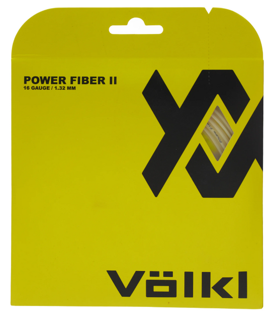 Volkl Power Fiber II 16g Natural Tennis String