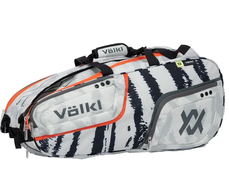 Volkl Zebra Combi Bag Ghost White/Black Lava