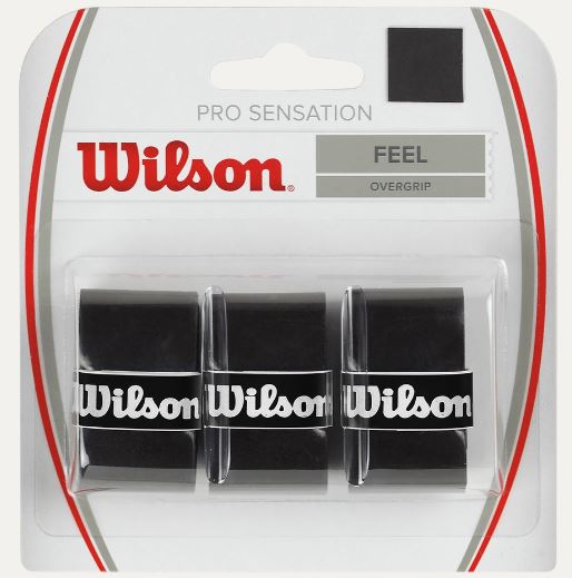 Wilson Pro 3 Pack Black Overgrip