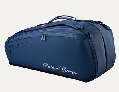 Wilson Roland Garros 2026 Sessionsoire 9 Pack Navy Tennis Racquet Bag