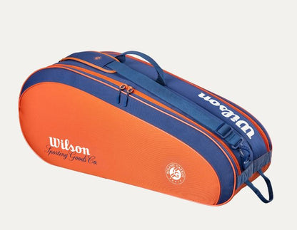 Wilson Roland Garros 2026 Team 6 Pack Clay Tennis Racquet Bag