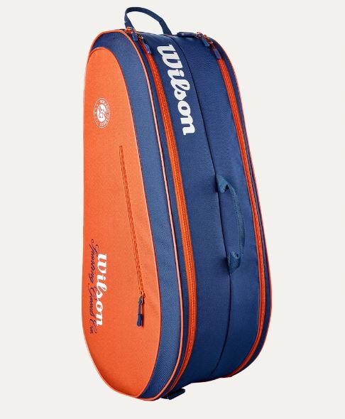 Wilson Roland Garros 2026 Team 6 Pack Clay Tennis Racquet Bag