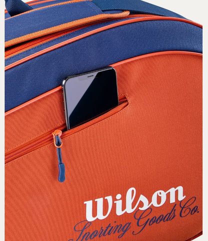 Wilson Roland Garros 2026 Team 6 Pack Clay Tennis Racquet Bag