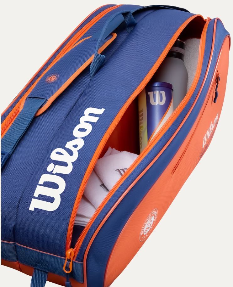 Wilson Roland Garros 2026 Team 6 Pack Clay Tennis Racquet Bag