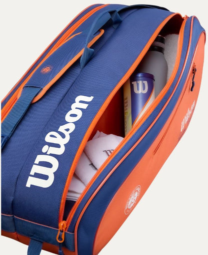 Wilson Roland Garros 2026 Team 6 Pack Clay Tennis Racquet Bag