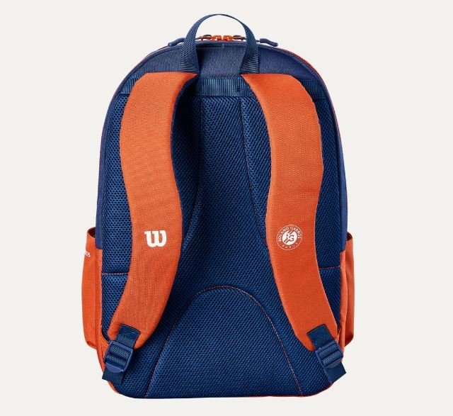 Wilson Roland Garros 2026 Team Backpack Clay/Navy Tennis Racquet Bag