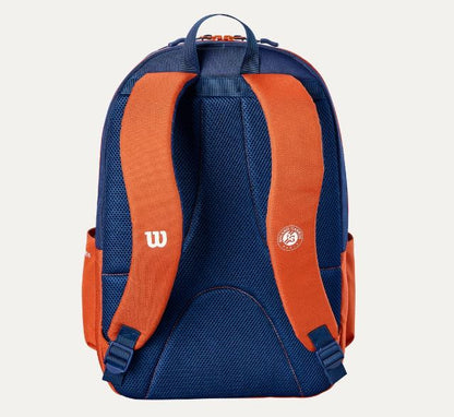 Wilson Roland Garros 2026 Team Backpack Clay/Navy Tennis Racquet Bag