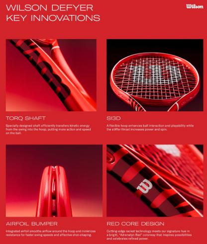 Wilson Defyer 98 Pro V1 Tennis Racket PRE-ORDER Release July 23rd