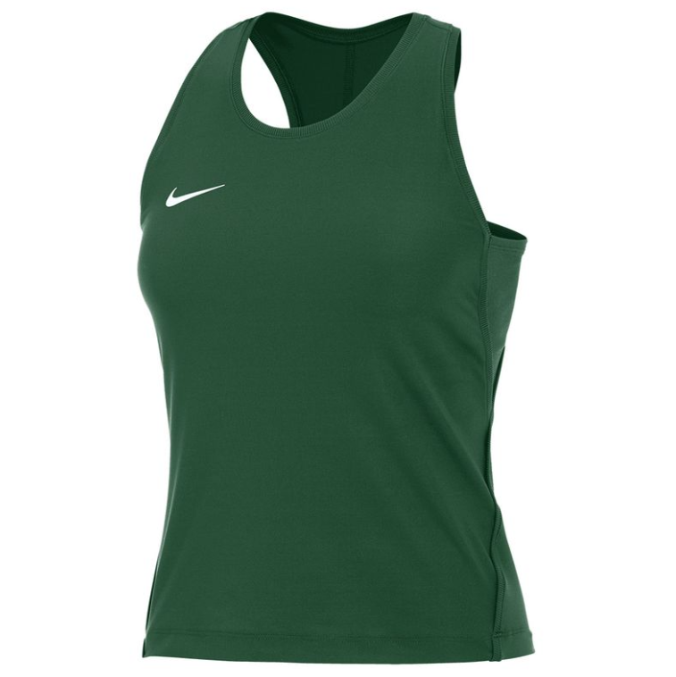 Nike Women's Court Dri FIt Victory Tank Gorge Green