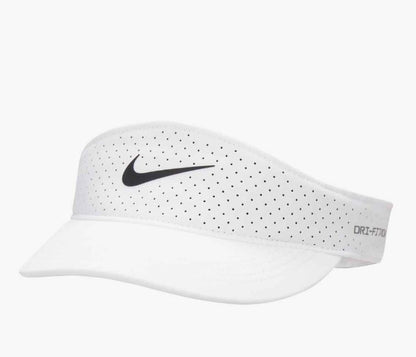 Nike Dri-Fit Advantage Ace Visor White