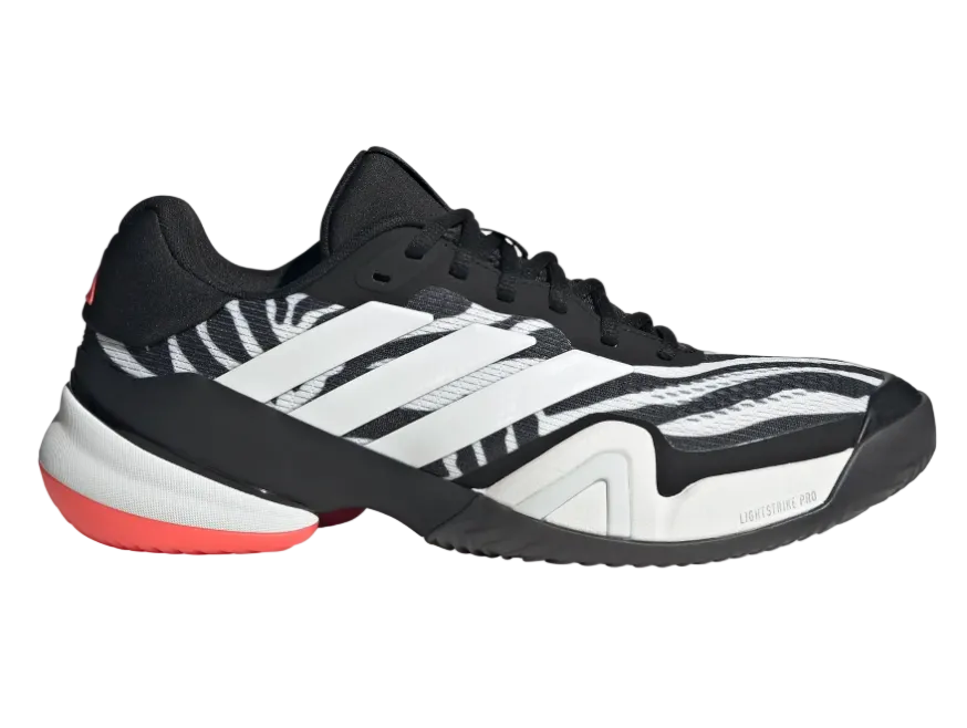 adidas Men's Barricade 14 Tennis Shoe Black/Solar Turbo