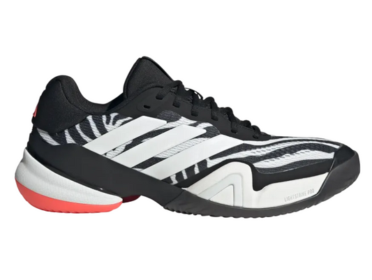adidas Men's Barricade 14 Tennis Shoe Black/Solar Turbo
