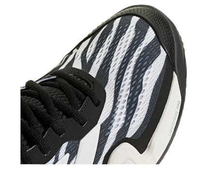 adidas Men's Barricade 14 Tennis Shoe Black/Solar Turbo