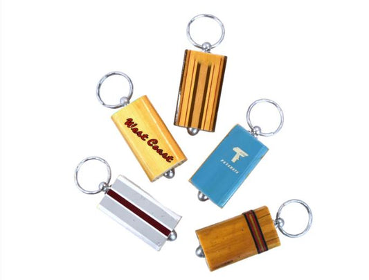 Racquet Inc. Antique Wooden Tennis Racquet Keychain