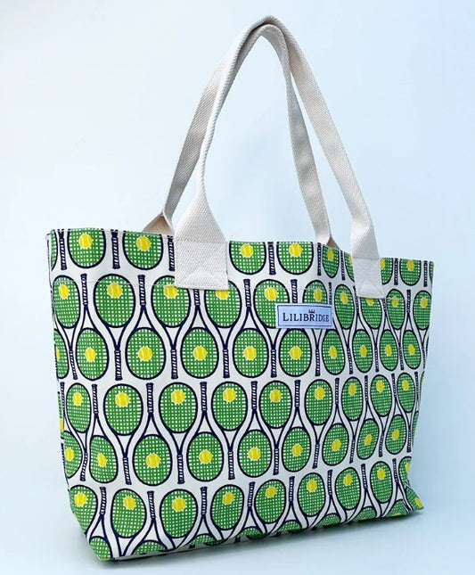 Lilibridge The Live and Love Tote Tennis 2 Coated Canvas
