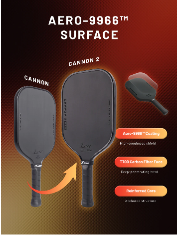 Luzz Cannon 2 M1 Pickleball Paddle