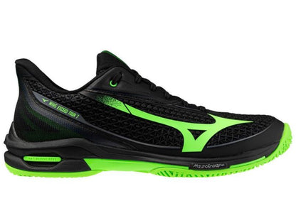 Mizuno Men's Wave Exceed Tour 7 AC Black/Glowing Apple
