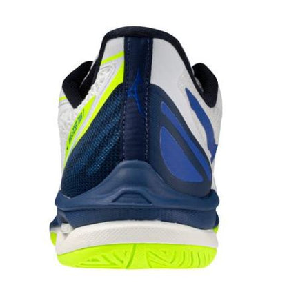 Mizuno Men's Wave Exceed Tour 7 AC White/Dazzling Blue