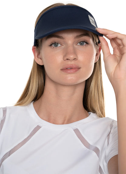 Lucky In Love Logo Stretch Visor