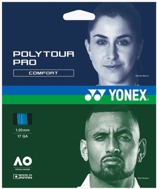Yonex PolyTour Pro 1.20 (17g) Blue Tennis String