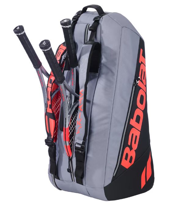Babolat Pure Strike 6 Pack Bag Carbon Grey