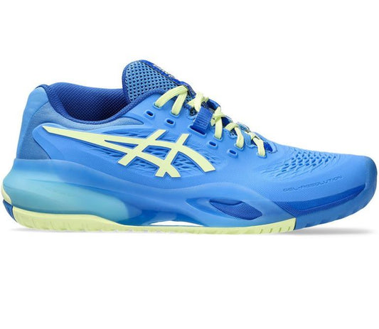 Asics Resolution X Blue Coast/Huddle Yellow