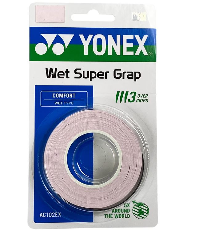Yonex Wet Super Grap 3 Pack Overgrip