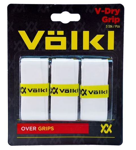 Volkl V-Dry 3 Pack White Overgrip