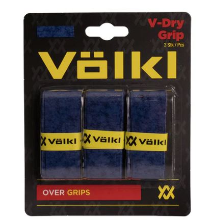 Volkl V-Dry 3 Pack Navy Overgrip