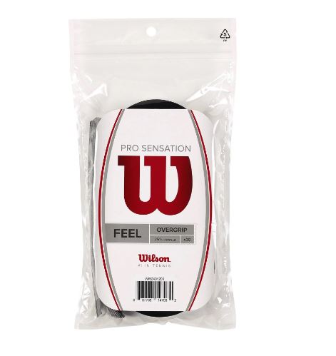 Wilson Pro Sensation 30 Pack Black Overgrip