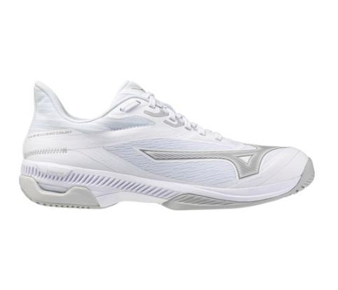 Mizuno Women's Wave Exceed Court AC White/Ultimate Grey